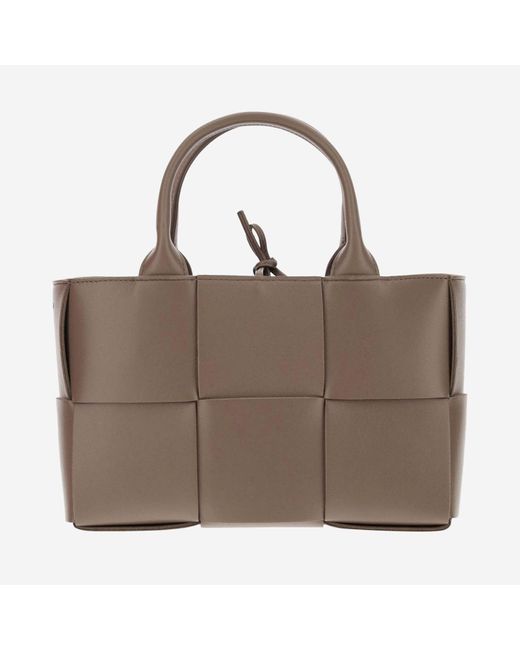 Bottega Veneta Brown Mini Bow Tote Bag