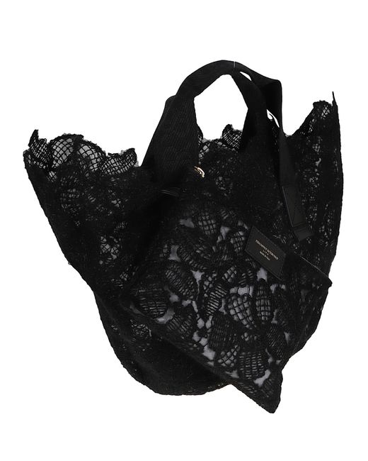 Ermanno Scervino Black Shopping Bag