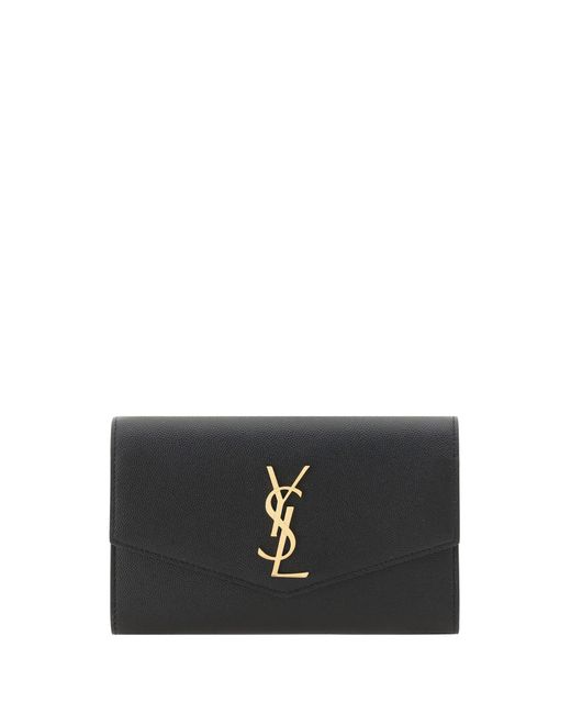 Saint Laurent Black Chain Wallet