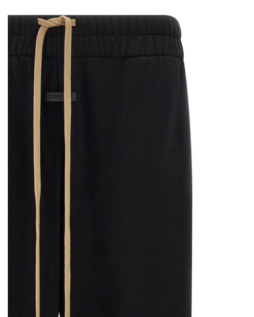 Fear Of God Black Cotton Joggers for men