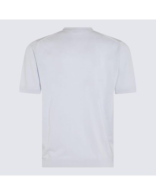 Eleventy White Light Cotton T-Shirt for men