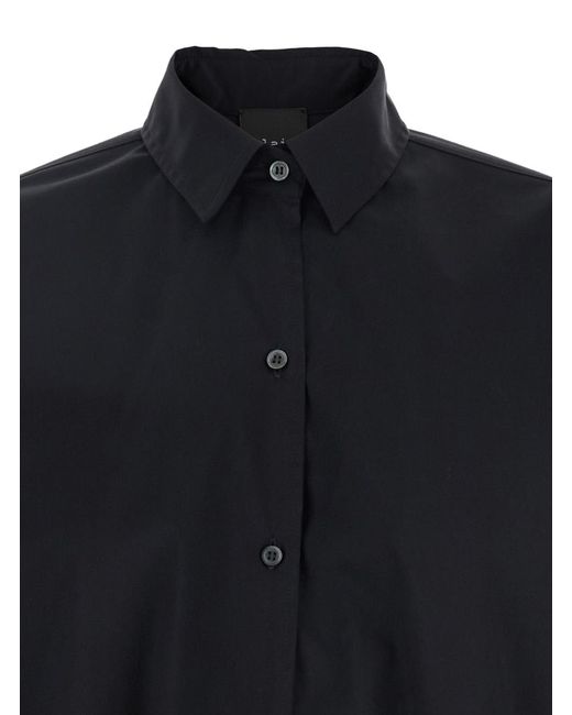 Le Plain Blue Shirt With Classic Collar