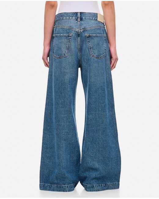 Citizens of Humanity Blue Beverly Denim Pants