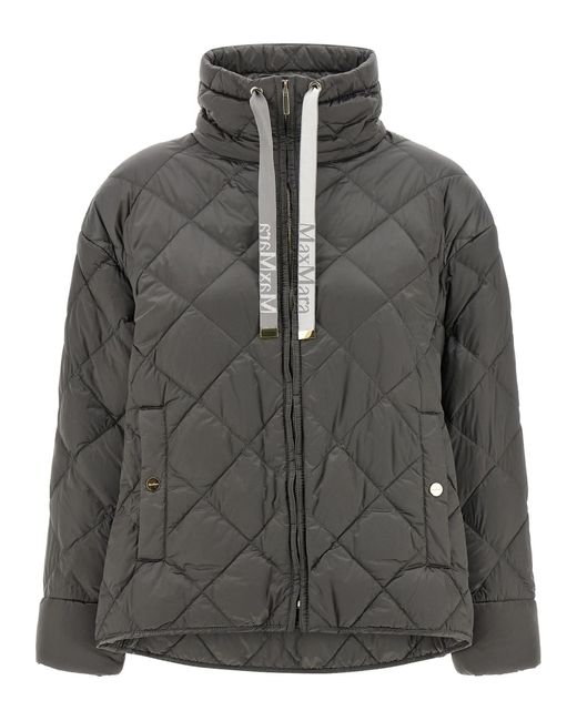 Max Mara Gray Mtcpisoft Down Jacket