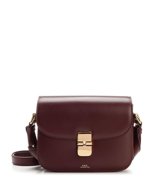 A.P.C. Purple Grace Cross-body Bag
