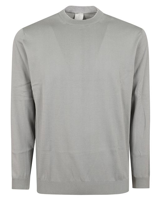 Eleventy Gray Maglia Cotton for men