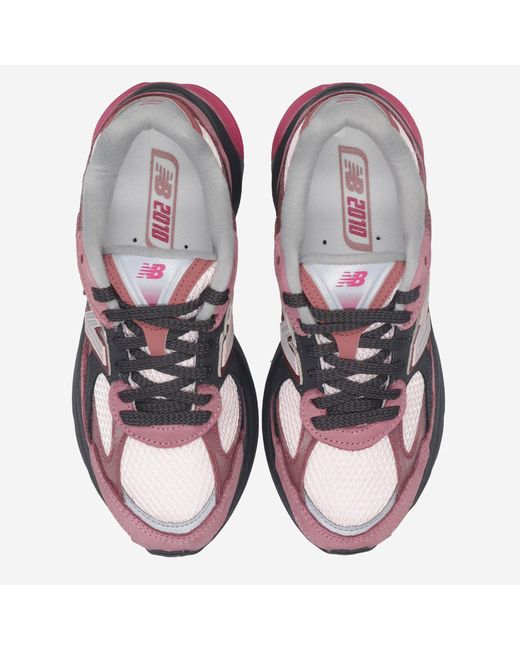 New Balance Pink Sneakers Leather-Mesh Leather/Synthetic/Mesh Trainers