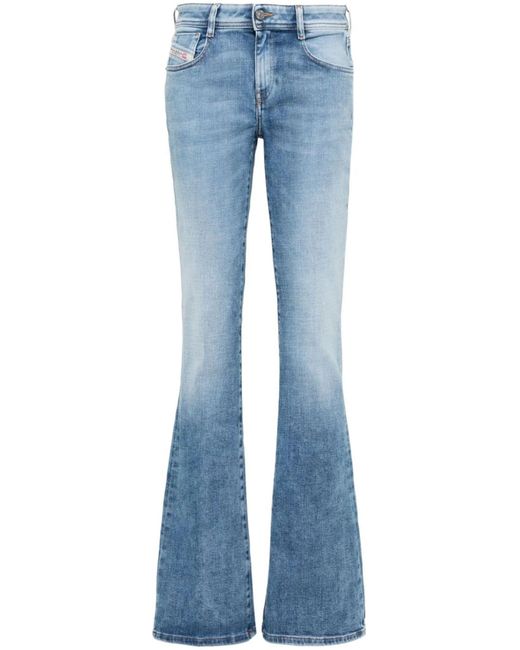 DIESEL Blue Stretch-Cotton D-Ebbey Jeans