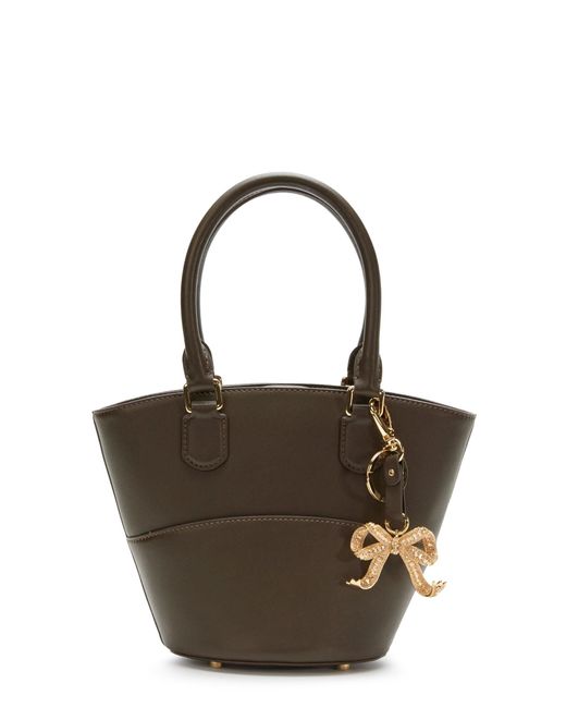 Self-Portrait Multicolor Leather Shoulder Bag With Iconic Charm