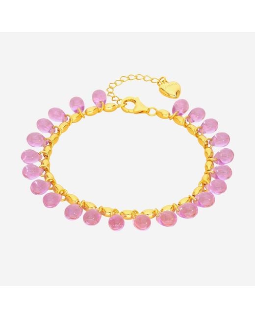 Annele Metallic Bracelet Glazed Donuts