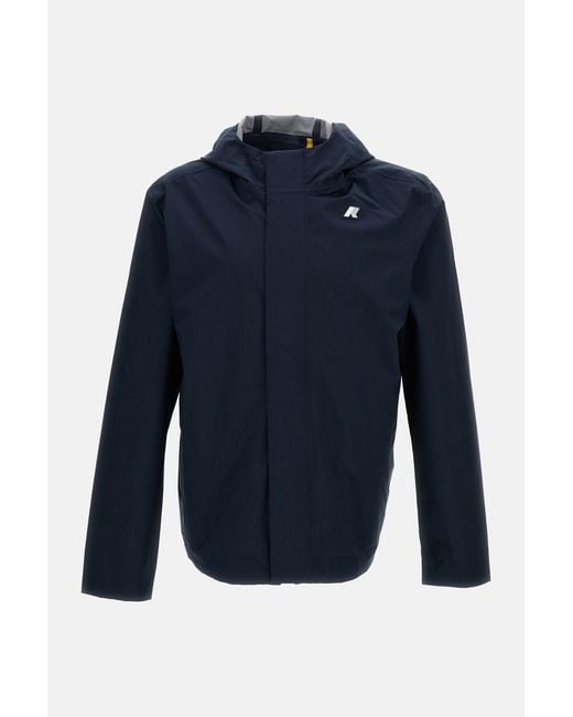 K-Way Blue Jackets Pu 76 Pa for men