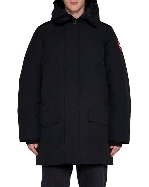 Canada Goose Blue Langford Parka for men