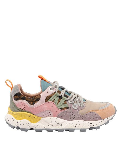 Flower Mountain Pink Yamano 3 Sneakers