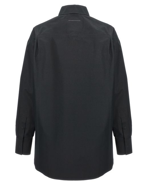 MM6 by Maison Margiela Gray Water-Repellent Gore-Tex Mm6 Shirt