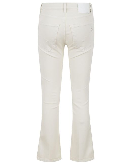 Dondup White Mandy Jeans