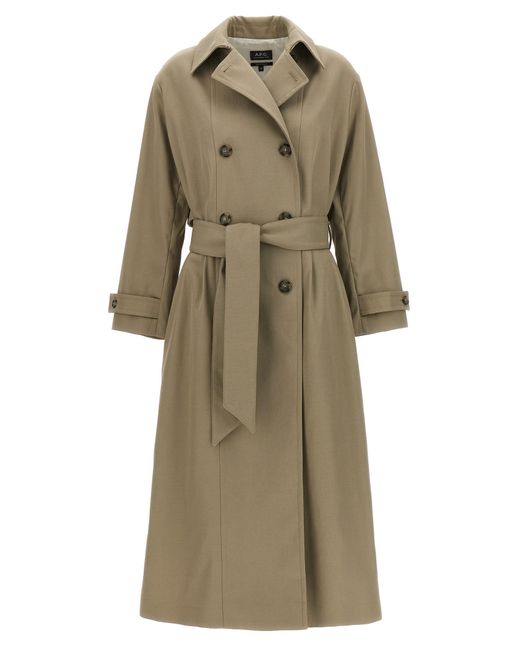 A.P.C. Natural Louise Coats, Trench Coats