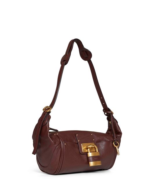 Chloé Brown Crafty Paddington Crossbody Bag