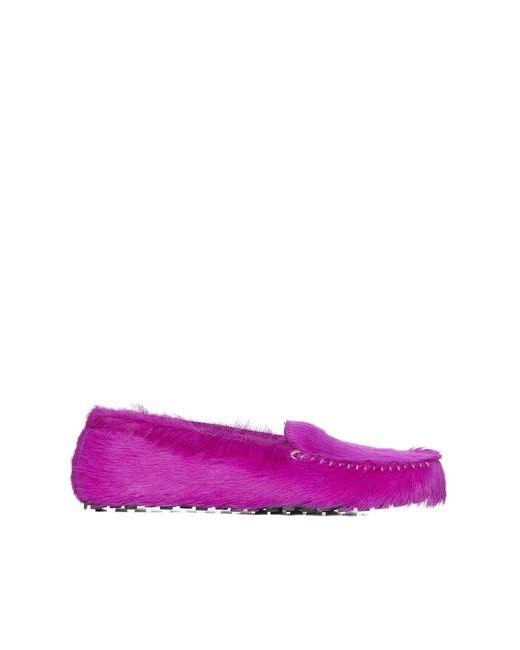 Marni Purple Flat Shoes for men