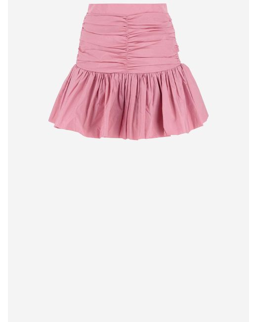 Patou Pink Polyfaille Skirt