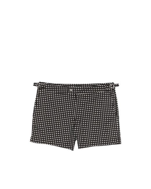 Tom Ford Beachwear Black, White for men