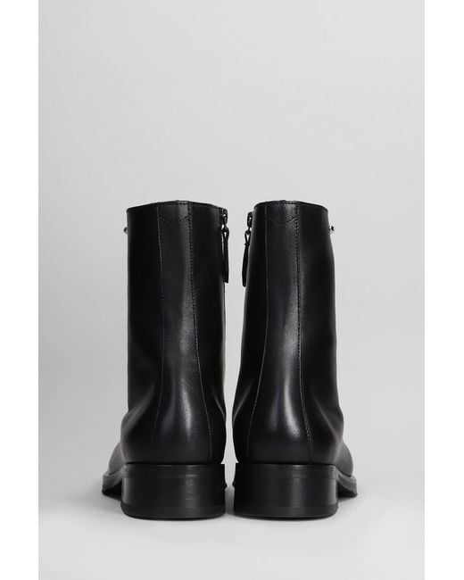 Our Legacy Black Camion Boot Ankle Boots for men