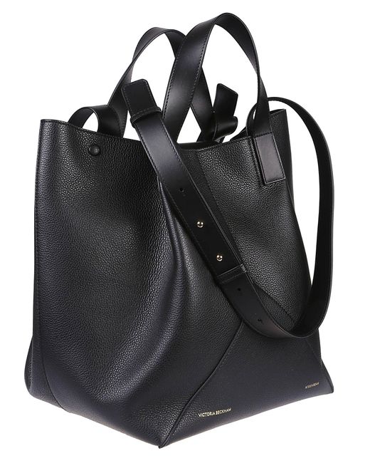 Victoria Beckham Black Medium Jumbo Shopping Bag