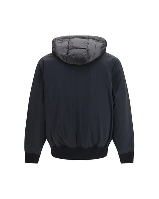 Moose Knuckles Blue Brixton Down Jacket for men