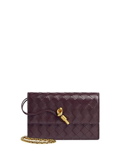 Bottega Veneta Purple Bags Lamb