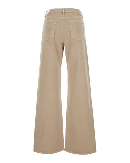 AG Jeans Natural Jeans New Baggy Denim Cotton