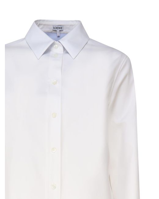 Loewe White Shirt Crafted