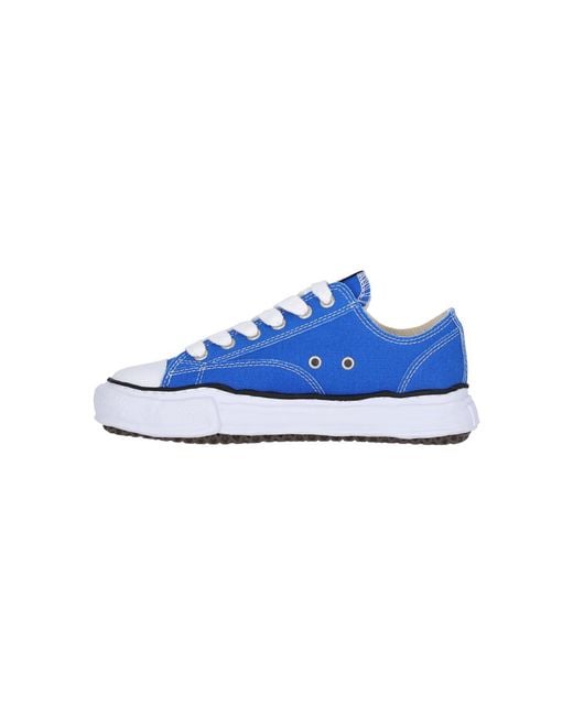 Maison Mihara Yasuhiro Blue Sneakers Upper: Cotton