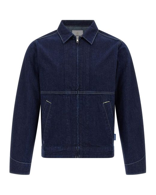 Gramicci Blue Japanese Slub' Jacket for men
