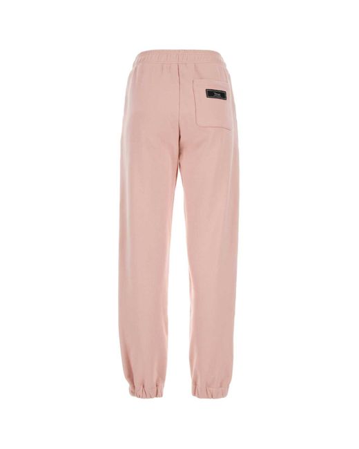 Versace Pink Cotton Joggers