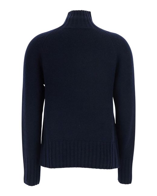 Max Mara Blue Max Mara Sweater Mantova Wool Tops