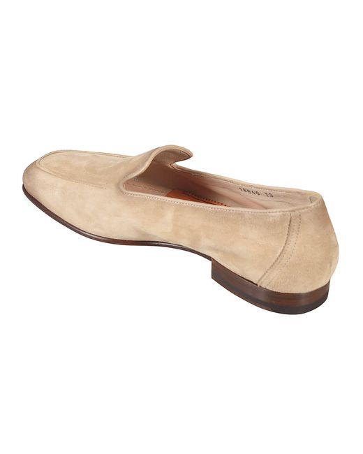 Santoni Natural Figaro Loafers for men