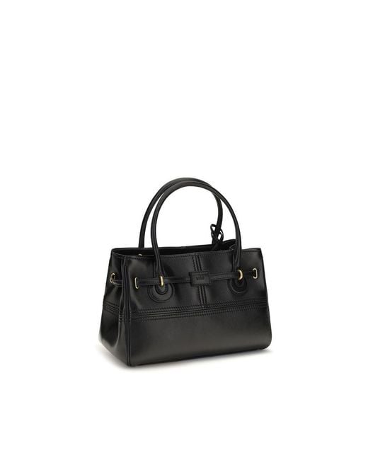 Chloé Black Buffalo Leather Shoulder Bag