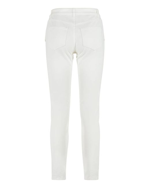 Tom Ford White High-rise Skinny-fit Jeans