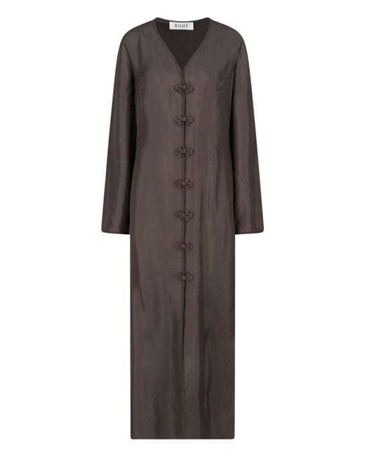Rohe Brown Maxi Dress Pankou