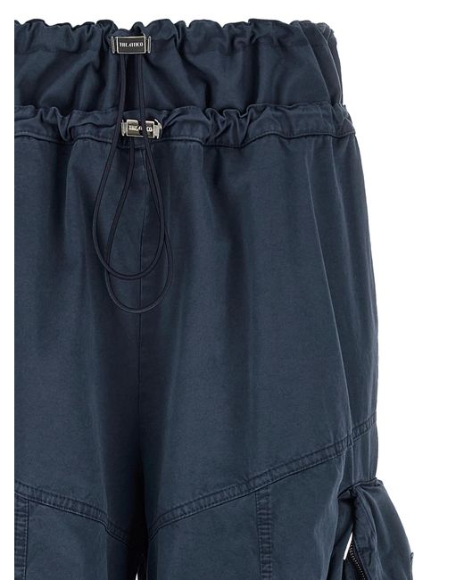 The Attico Blue Cargo Pants