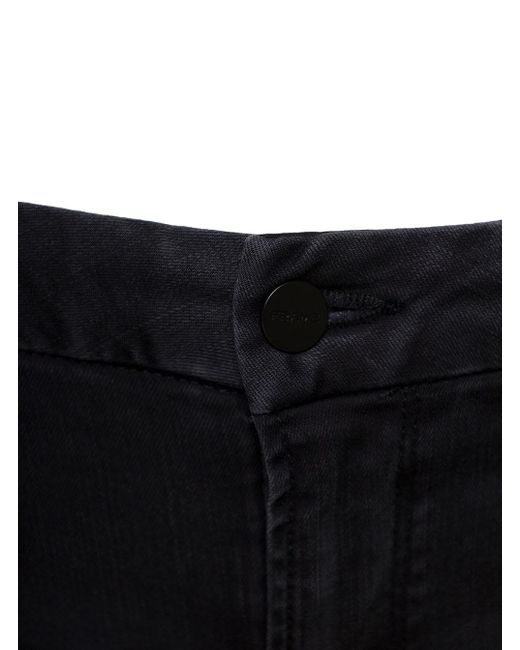 FRAME Black Le Crop Mini Boot Five-Pocket Jeans