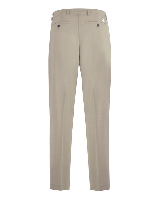Department 5 Natural E-Motion Wool-Blend Trousers Chinos for men
