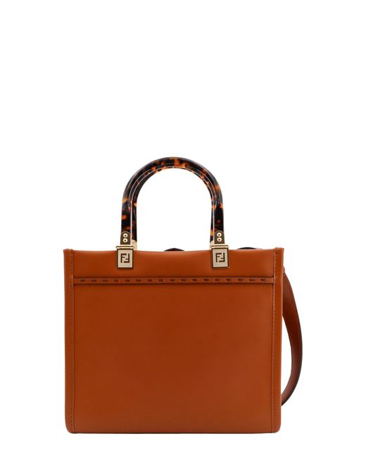 Fendi Brown Sunshine Handbag