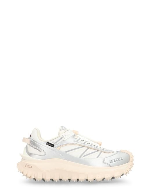 Moncler White Sneakers Trailgrip Gtx Polyamide Trainers