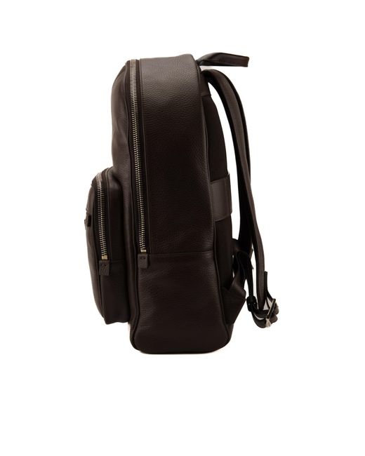 Santoni Black Entry Level Backpack for men