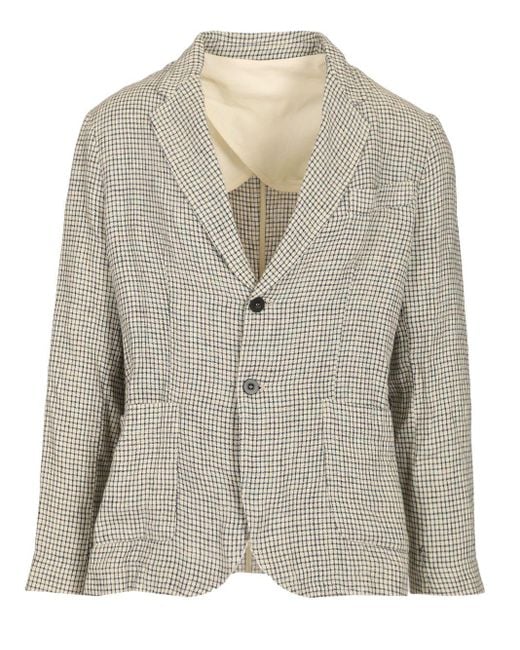 Original Vintage Style Gray Single-Breasted Jacket for men