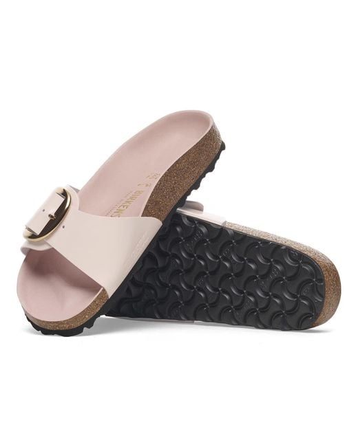 Birkenstock Multicolor Madrid Big Buckle Shine Light Rose