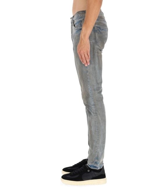 Purple Brand Gray Pants Monterrico Mud Cotton Jean for men