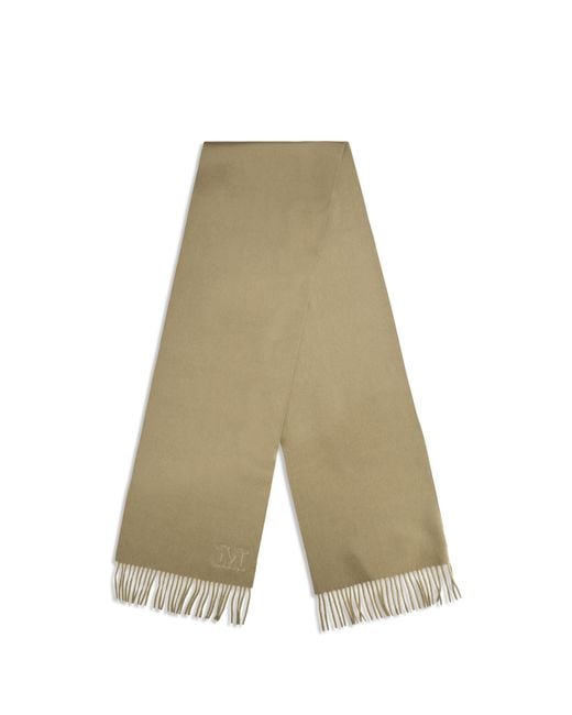 Max Mara Natural Dalia Cashmere Scarf Kashmir/Capra Hircus