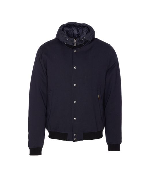 Moorer Blue Callum Down Jacket for men