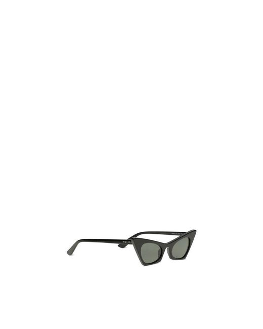McQueen Black Plastic Sunglasses